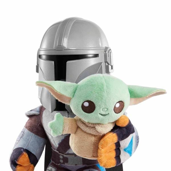 MANDALORIAN SESLİ PELUŞ FİGÜR