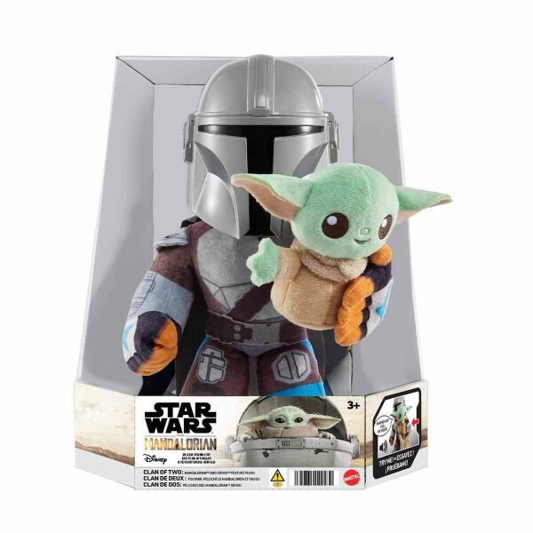 MANDALORIAN SESLİ PELUŞ FİGÜR