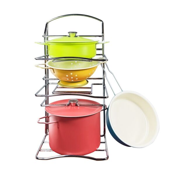 7 PRÇ. RAFLI RENKLİ EMAYE TENCERE TAVA SETİ