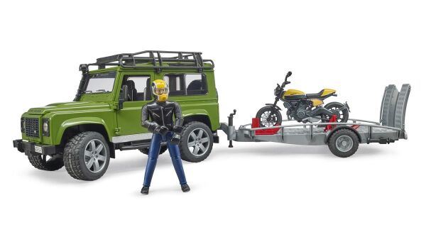 L.ROVER JEEP&DUCATİ MOTORSİKLET VE SÜRÜCÜ