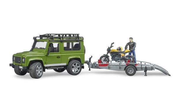 L.ROVER JEEP&DUCATİ MOTORSİKLET VE SÜRÜCÜ