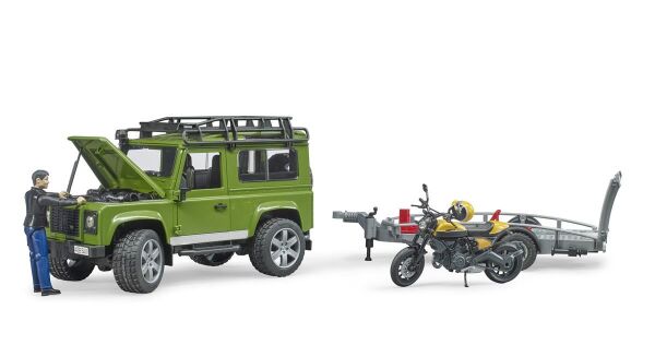 L.ROVER JEEP&DUCATİ MOTORSİKLET VE SÜRÜCÜ