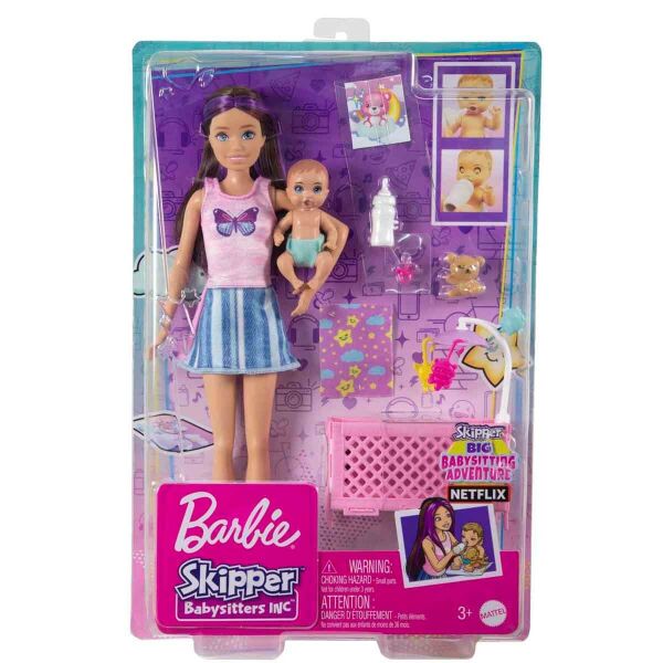 BARBİE SKIPPER BEBEK BAKICISI