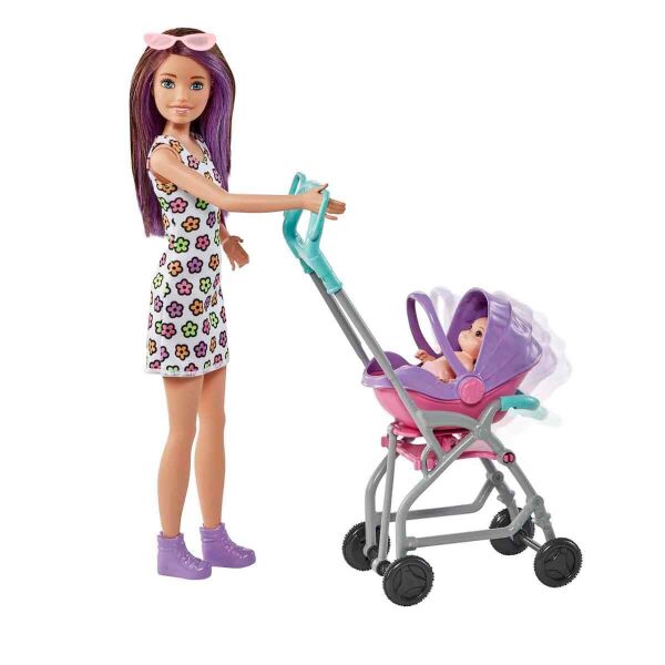 BARBİE AİLE SKIPPER BEBEK BAKICISI