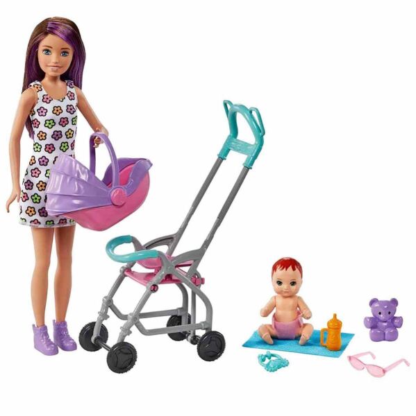 BARBİE AİLE SKIPPER BEBEK BAKICISI