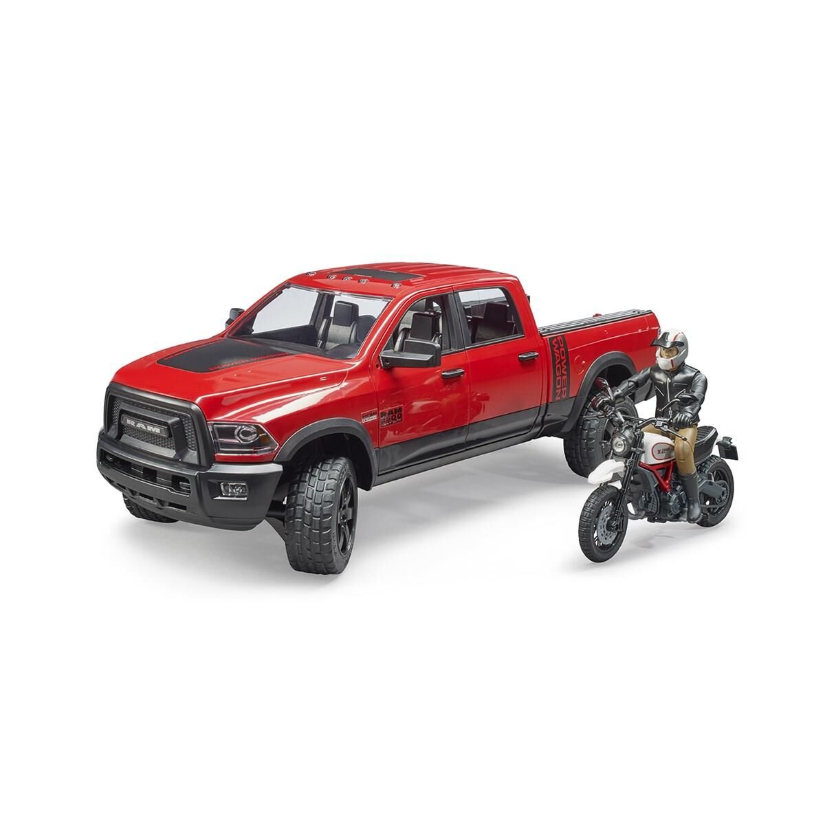 PICKUP DUCATI M.SİKLET VE SÜRÜCÜ