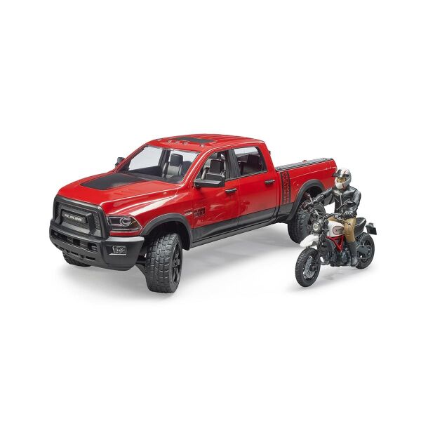 PICKUP DUCATI M.SİKLET VE SÜRÜCÜ