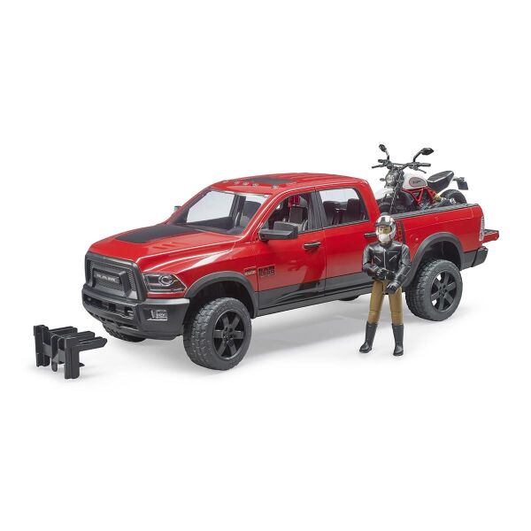 PICKUP DUCATI M.SİKLET VE SÜRÜCÜ