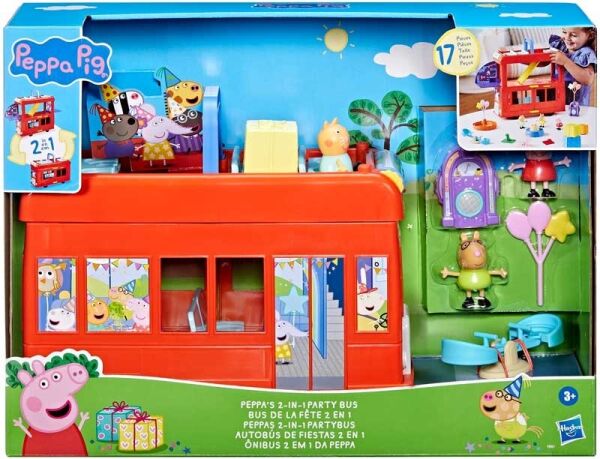 PEPPA PIG 2 Sİ BİR ARADA PARTİ OTOBÜSÜ
