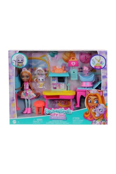ENCHANETIMALS KLİNİK OYUN SETİ