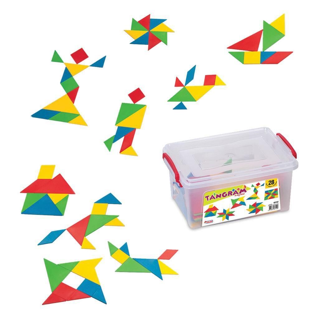 28 PARÇA TANGRAM