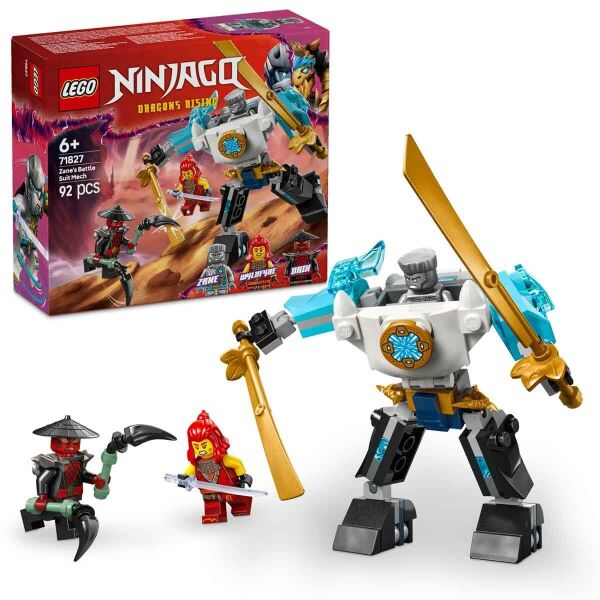 LEGO NINJAGO ZANE SAVAŞ ZIRH MECHI