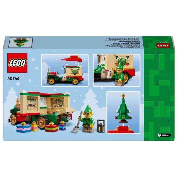 LEGO İCONİC NOEL BABANIN DAĞITIM KAMYONU