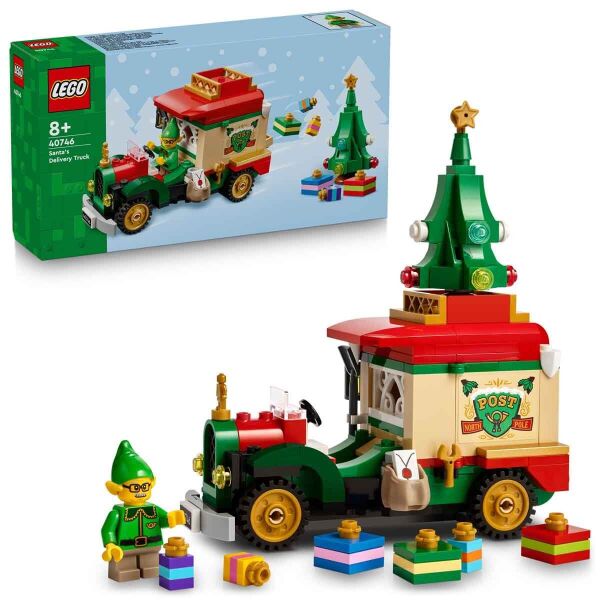 LEGO İCONİC NOEL BABANIN DAĞITIM KAMYONU