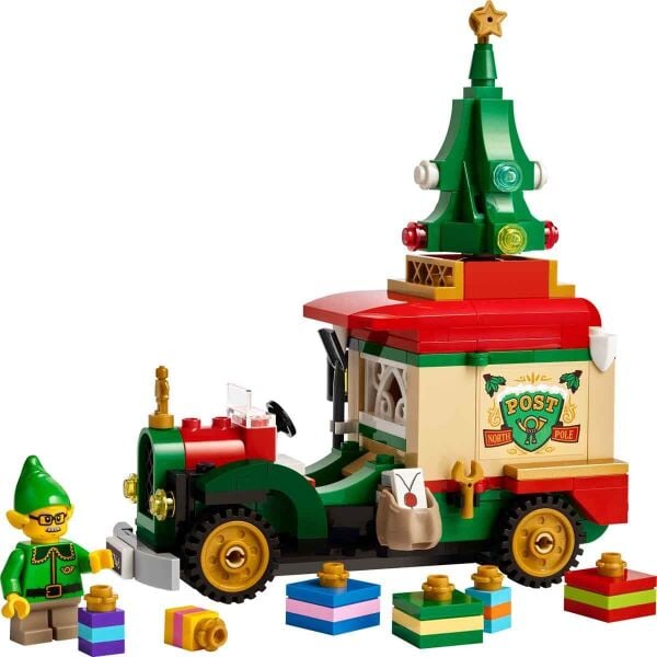 LEGO İCONİC NOEL BABANIN DAĞITIM KAMYONU