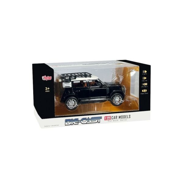 KUTULU METAL SESLİ VE IŞIKLI ÇEK BIRAK ARABA