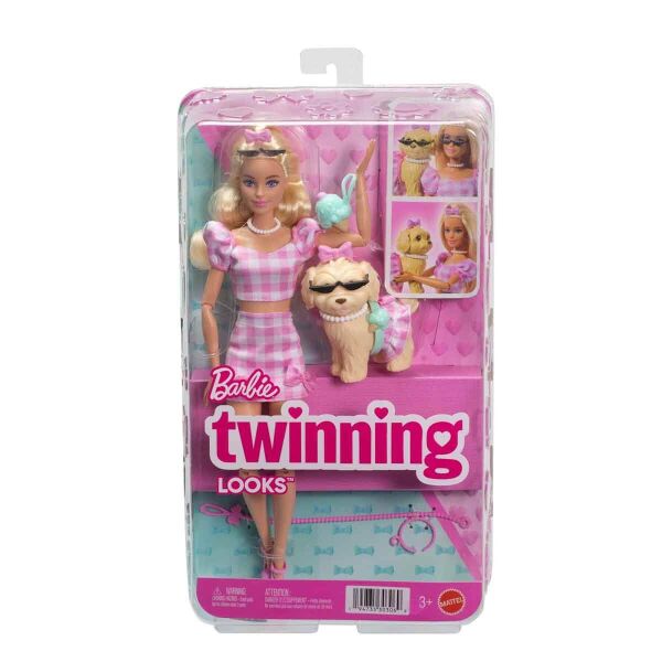 BARBIE SARI SAÇLI BEBEK VE KÖPEĞİ