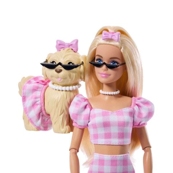 BARBIE SARI SAÇLI BEBEK VE KÖPEĞİ