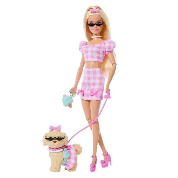 BARBIE SARI SAÇLI BEBEK VE KÖPEĞİ