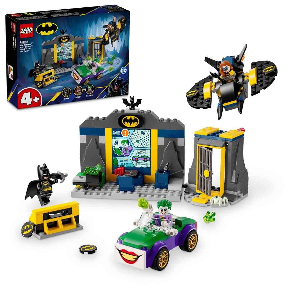 MARVEL BATCAVE BATMAN BITGIRL JOKER