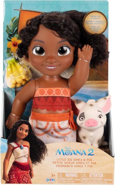 DİSNEY MOANA SİMEA BEBEK VE PUMA SET