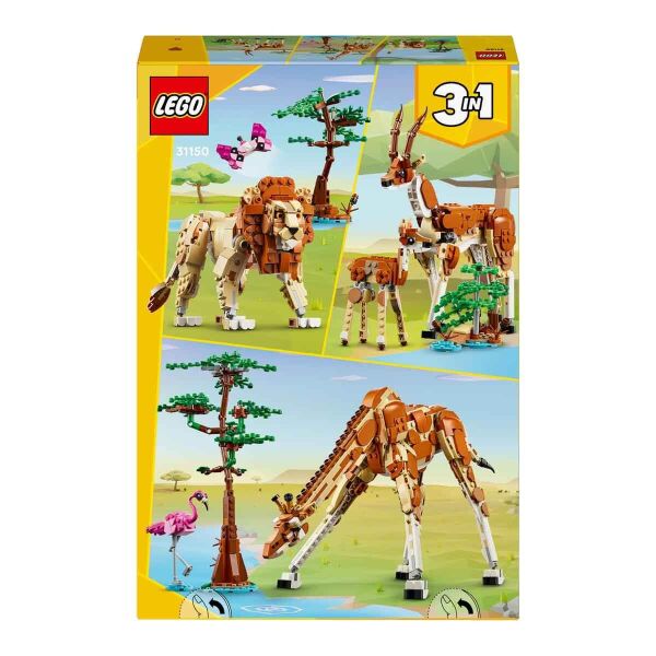 LEGO CREATOR VAHŞİ SAFARİ HAYVANLARI