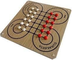 BEMİ SURAKART DAMA AHŞAP TABLA BOCUK