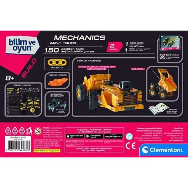 MEKANİL LAB MİNE TRUCK CLEMENTONİ