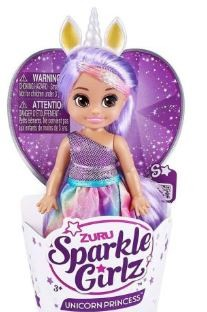 SPARKLE GIRILZ 12 CM UNICORN PRENSES CUPCAKE