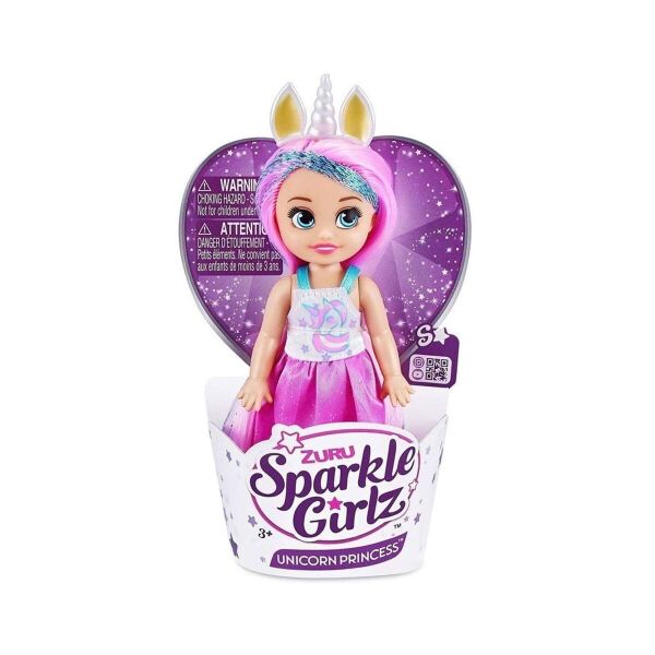 SPARKLE GIRILZ 12 CM UNICORN PRENSES CUPCAKE
