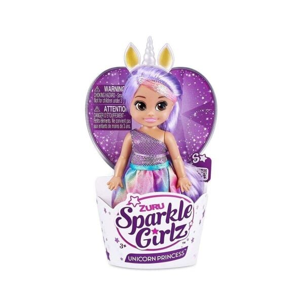 SPARKLE GIRILZ 12 CM UNICORN PRENSES CUPCAKE