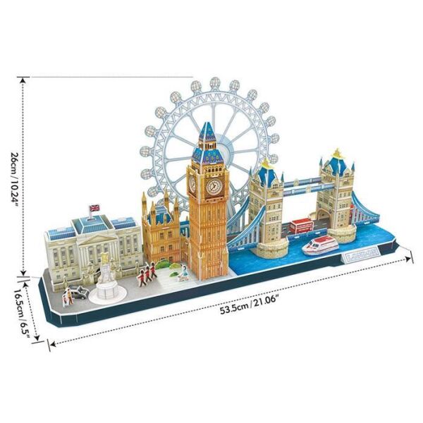 CITY LINE LONDON 3D PUZZLE