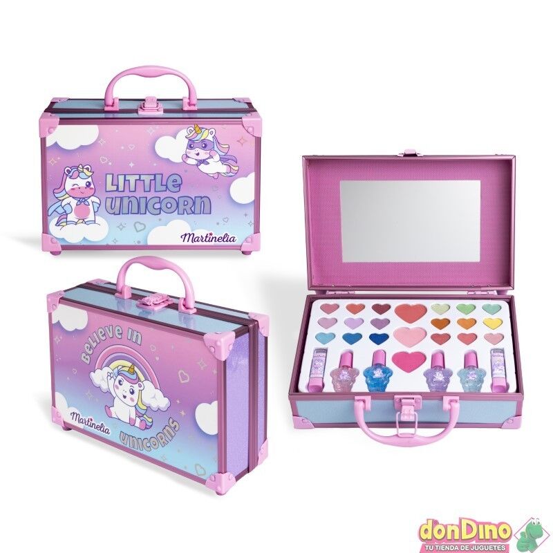 MARTİNELİA LİTTLE UNICORN SEYAHAT MAKYAJ ÇANTASI SETİ