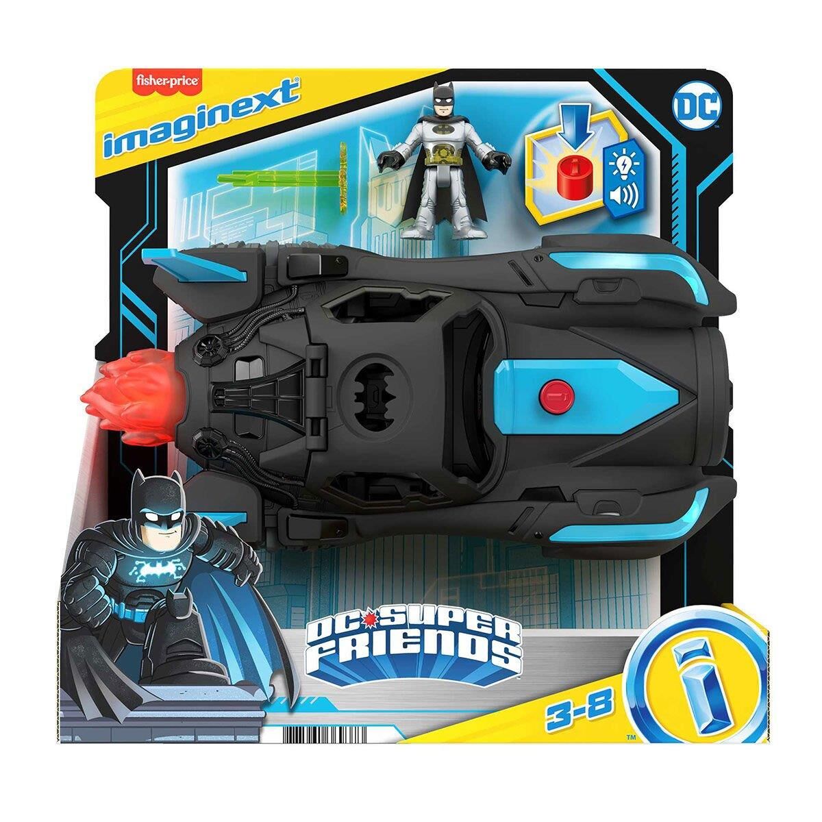 SÜPER FRİENDS BATMOBİL IŞIKLI SESLİ IMAGİNEXT