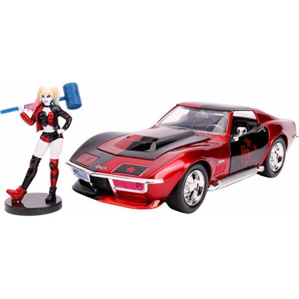 HARLEY QUİNN 1969 CHEVY CORVETTE 1:24