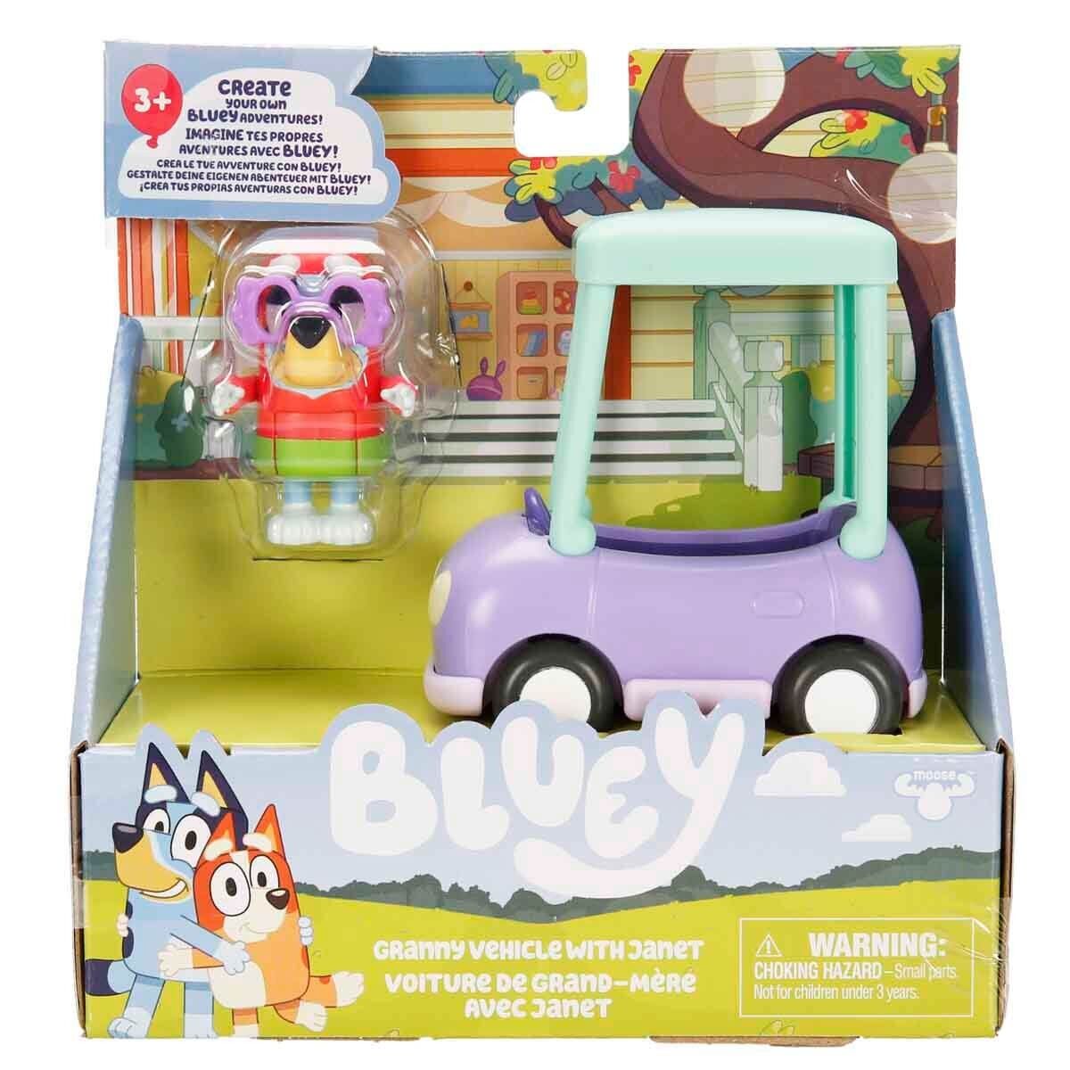 BLUEY BÜYÜK ANNENİN ARABASI VE JANET FİGÜR