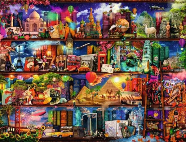 RB KİTAPLARIN DÜNYASI 2000 PRÇ PUZZLE