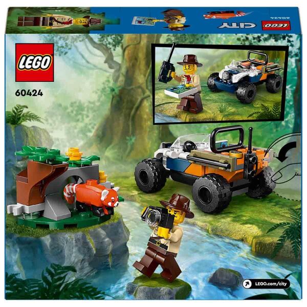 LEGO CITY JUNGLE ATV RED A MISSION
