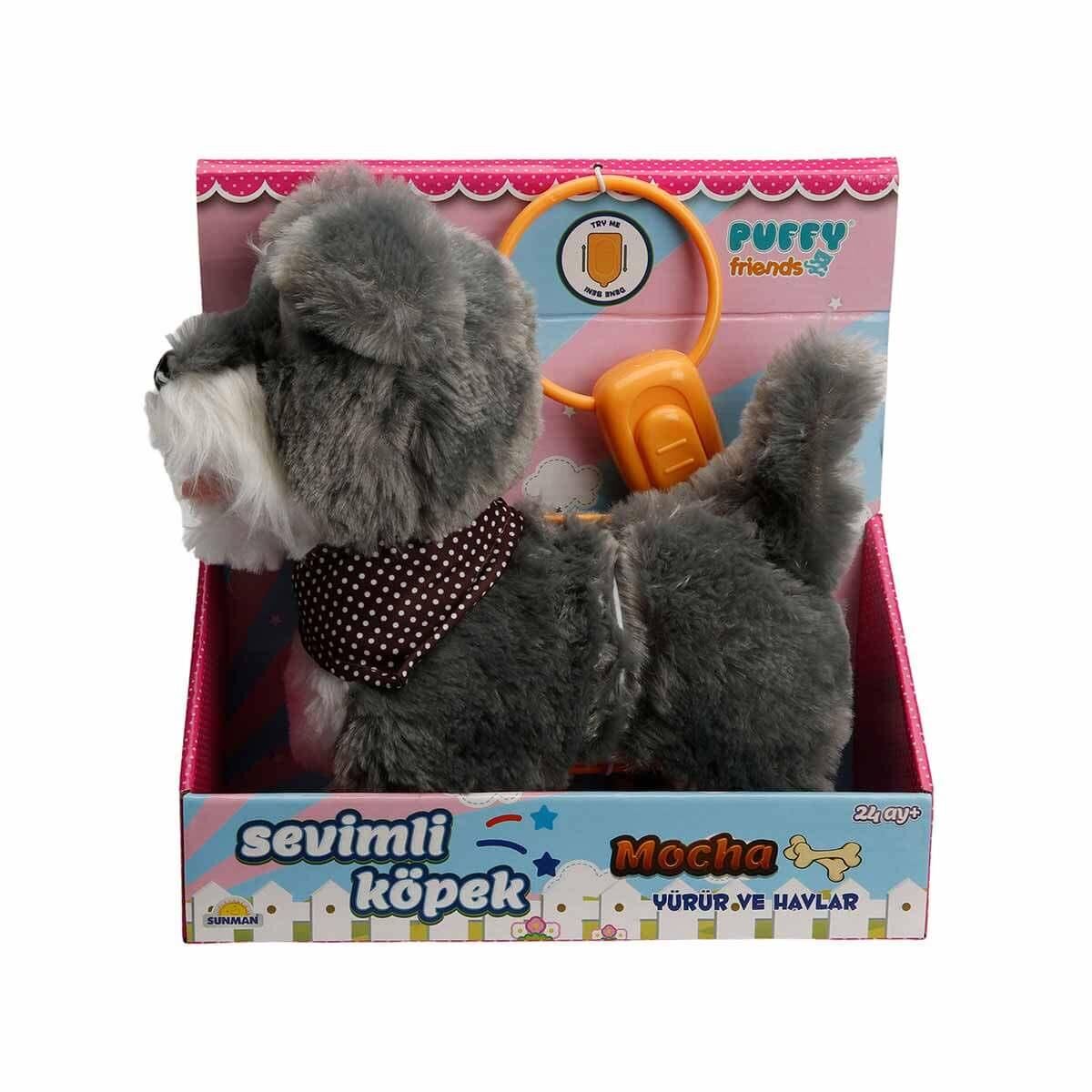 SEVİMLİ KÖPEK MOCHA YÜRÜYEN SESLİ PELUŞ