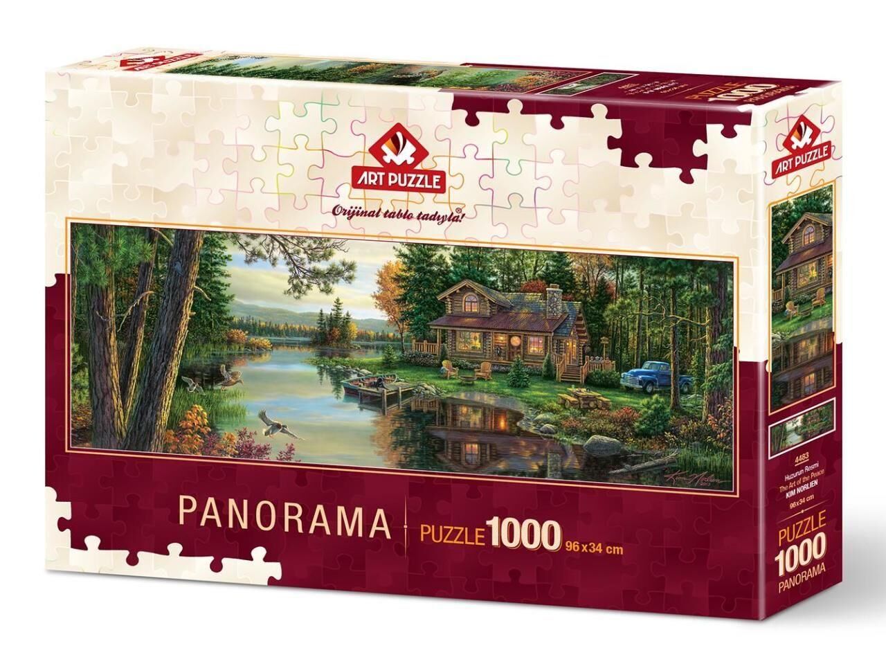 HUZURUN RESMİ 1000 PARÇA