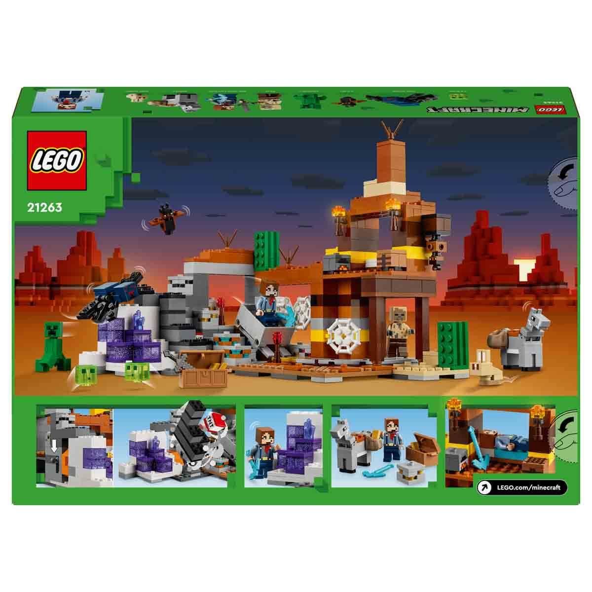 LEGO MINECRAFT BADLS MINESHAFT