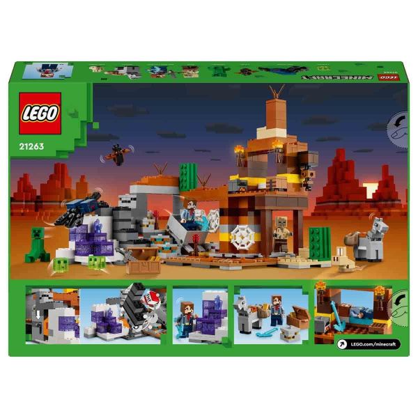 LEGO MINECRAFT BADLS MINESHAFT