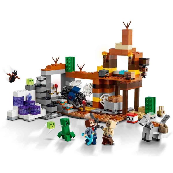 LEGO MINECRAFT BADLS MINESHAFT