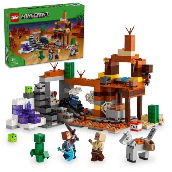 LEGO MINECRAFT BADLS MINESHAFT