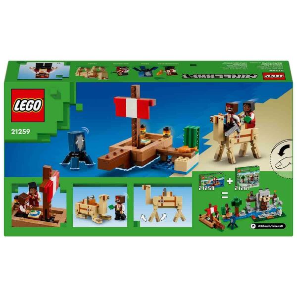 LEGO MINECRAFT PIRATE SHIP VAYAGE