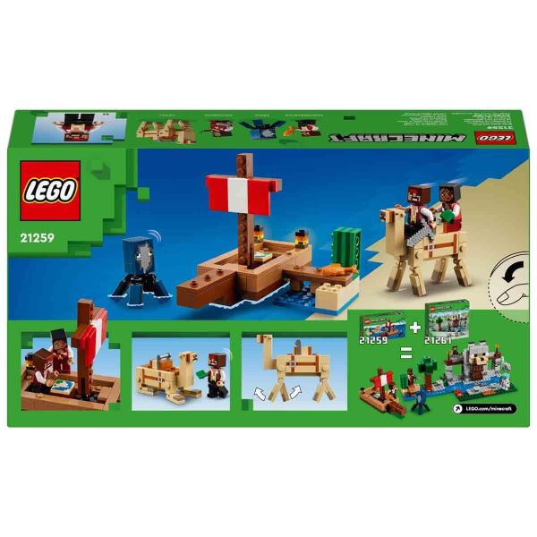 LEGO MINECRAFT PIRATE SHIP VAYAGE