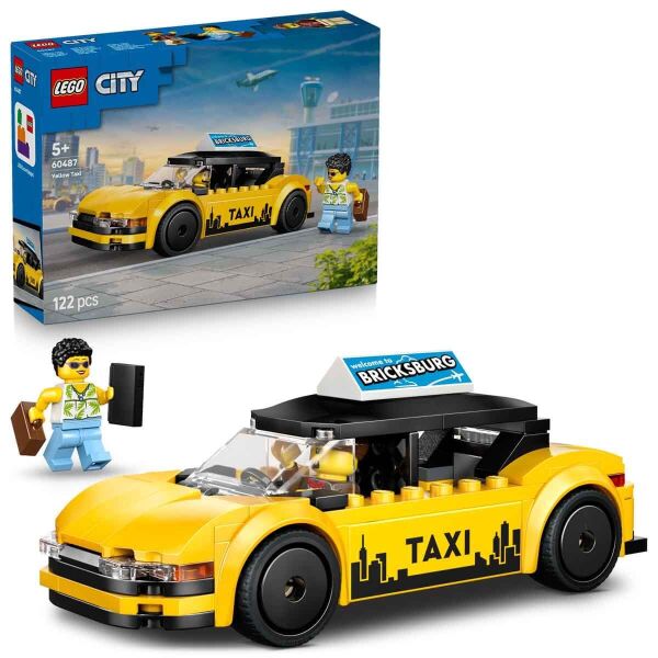 LEGO CİTY SARI TAKSİ