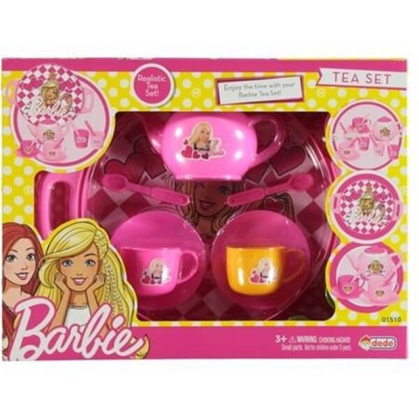BARBİE TEPSİLİ ÇAY SETİ