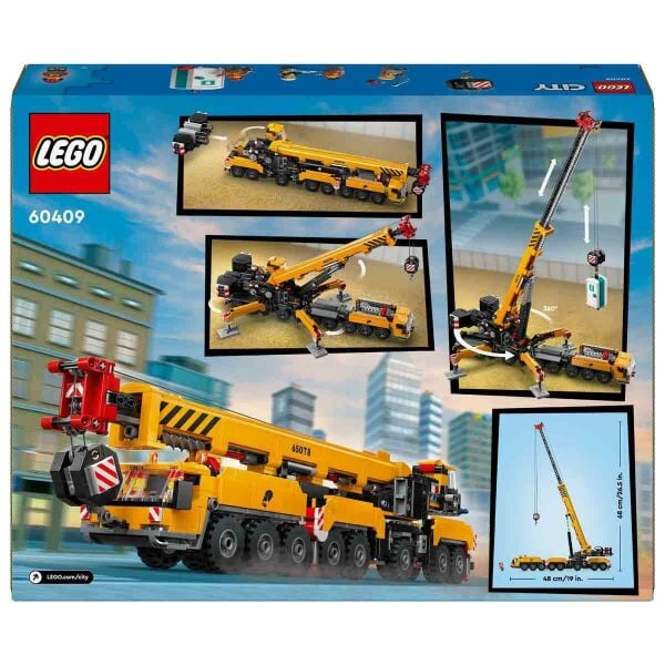 LEGO CİTY SARI MOBİL İNŞ.