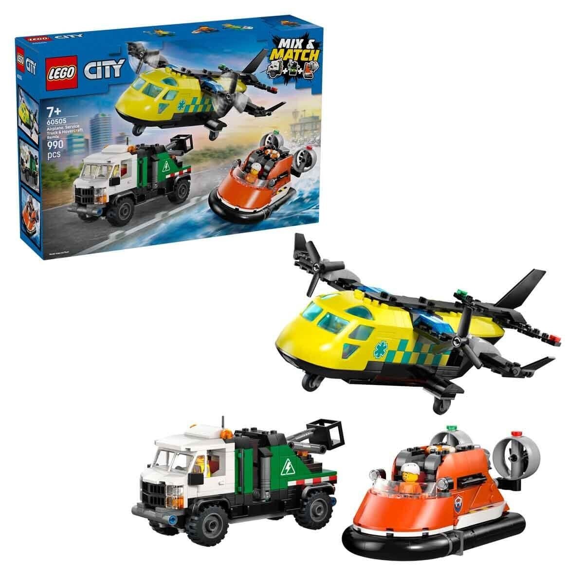 LEGO CİTY UÇAK SERVİS KAMYONU